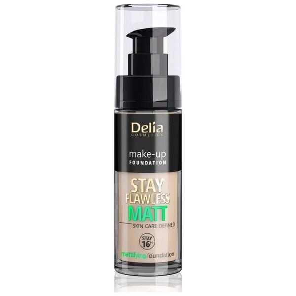 Delia Delia Cosmetics Stay Flawless Matt Podkład matujący 16H nr 405 Peach Natural 30ml