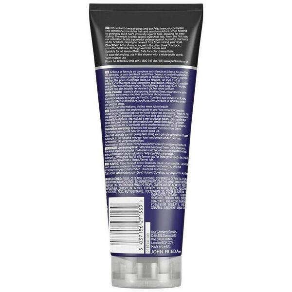 JOHN FRIEDA_Frizz-Ease Brazilian Sleek Frizz Immunity Conditioner odżywka do włosów 250ml