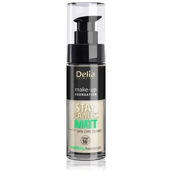 Delia Delia Cosmetics Stay Flawless Matt Podkład matujący 16H nr 401 Ivory 30ml