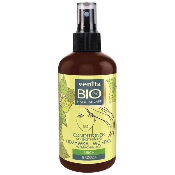Venita Bio Brzoza wzmacniająca odżywka-wcierka z ekstraktem z brzozy do włosów tłustych i wypadających 100ml