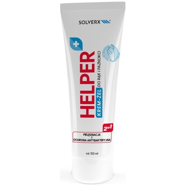 Solverx SOLVERX Helper Krem-żel 2w1 do rąk i paznokci 100ml