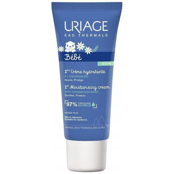 URIAGE_Bebe 1st Moisturizing Face Cream nawilżający krem do twarzy dla niemowląt 40ml