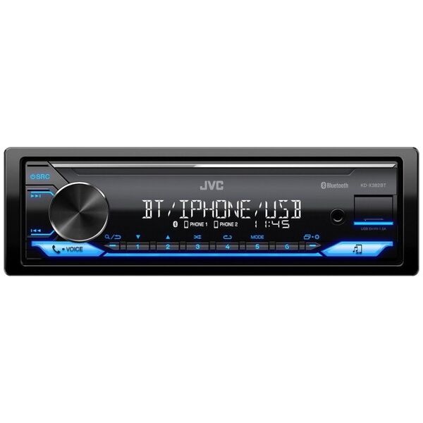 Radio samochodowe JVC KDX-382BT, BT, USB, FM