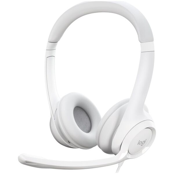 Słuchawki Logitech H390 Off White  (981-001286)