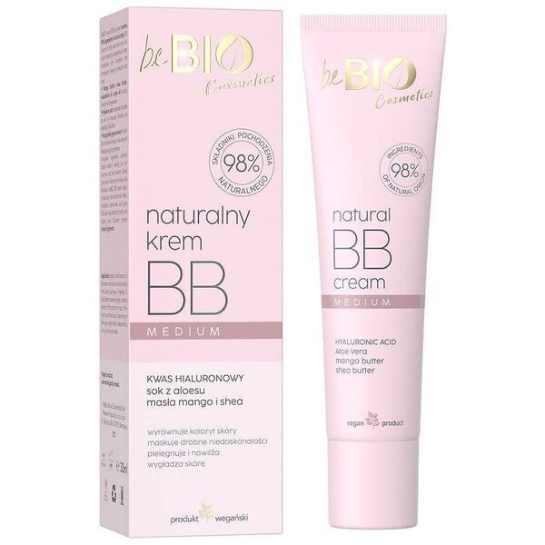 BE BIO_Ewa Chodakowska naturalny krem do twarzy BB Medium 30ml