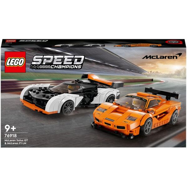 LEGO Speed Champions McLaren Solus GT i McLaren F1 LM (76918)