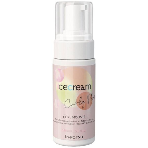 Inebrya Inebrya Ice Cream Curly Plus Pianka do włosów definiująca loki, 150ml