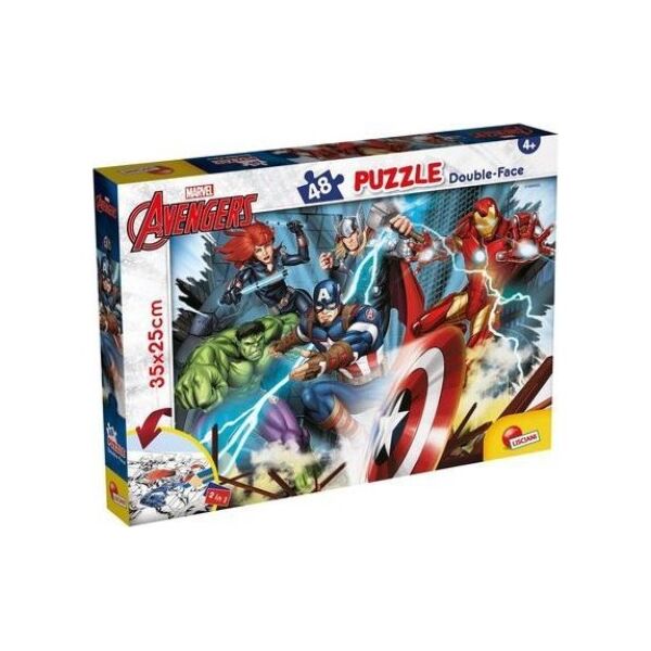 Lisciani LISCIANI MARVEL PUZZLE DF M-PLUS 48 AVENGERS