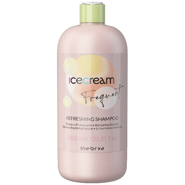INEBRYA_Ice Cream Frequent Refreshing odświeżający szampon do włosów Miętowy 1000ml