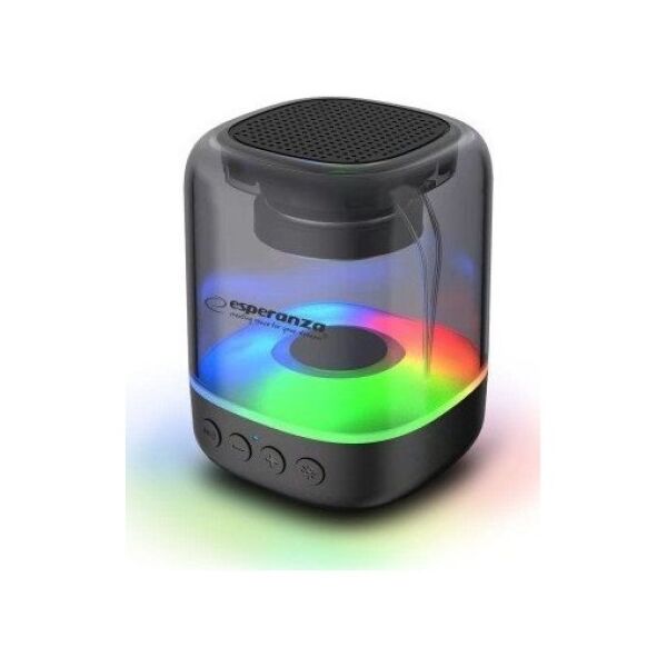 Głośnik Esperanza ESPERANZA GŁOŚNIK BLUETOOTH RGB VIOLA EP154