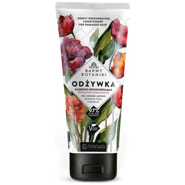Barwa Barwa Barwy Botaniki odżywka głęboko regenerująca do włosów zniszczonych 180ml