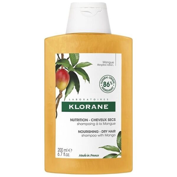 KLORANE_Mango Shampoo szampon do włosów suchych z mango 200ml