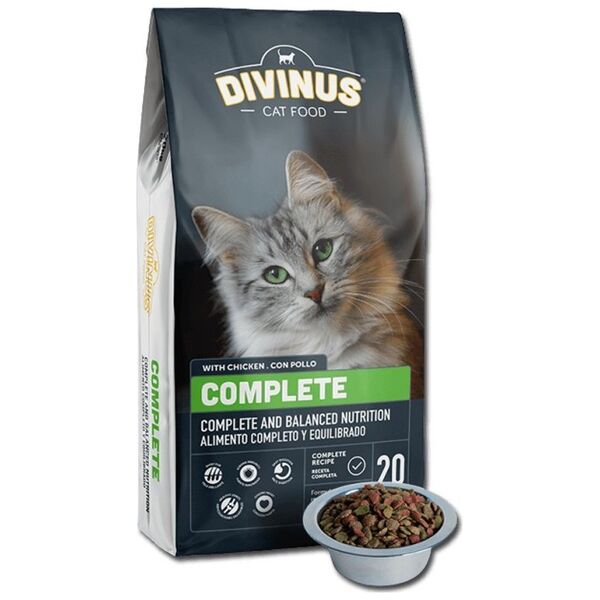 Divinus Divinus Cat Complete dla kotów dorosłych 2kg