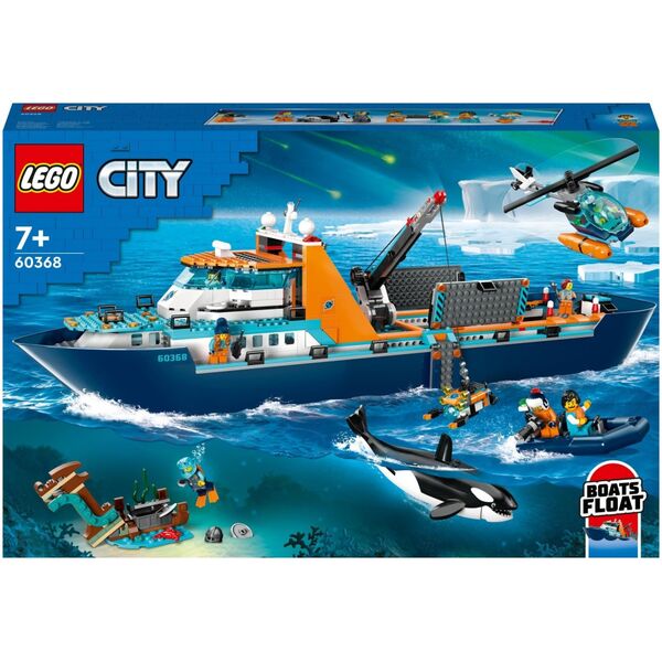 LEGO  City Łódź badacza Arktyki (60368)