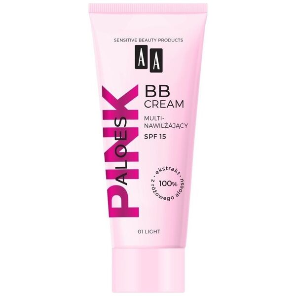 AA_Aloes Pink multinawilżający krem BB 01 Light 30ml