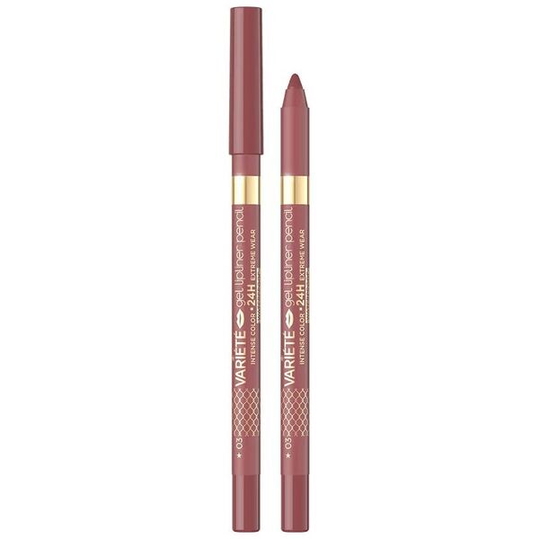 Eveline Eveline Cosmetics Variete Wodoodporna żelowa konturówka do ust 03