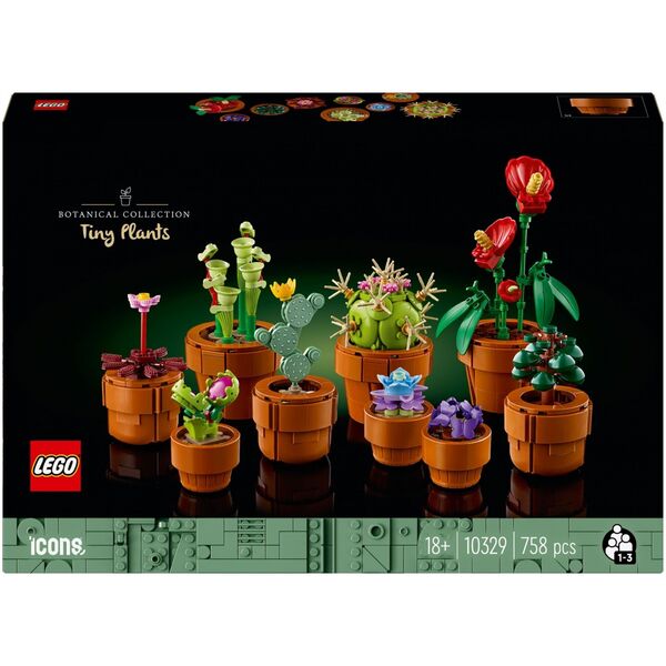 LEGO Icons Małe roślinki (10329)