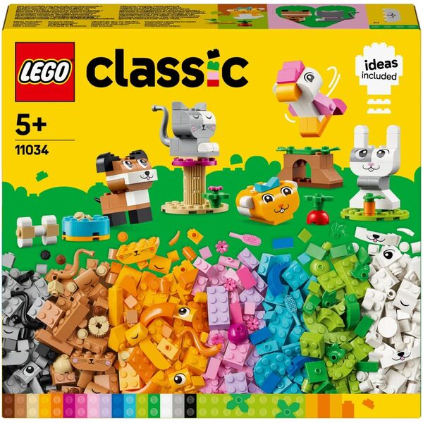 LEGO Classic Kreatywne zwierzątka (11034)