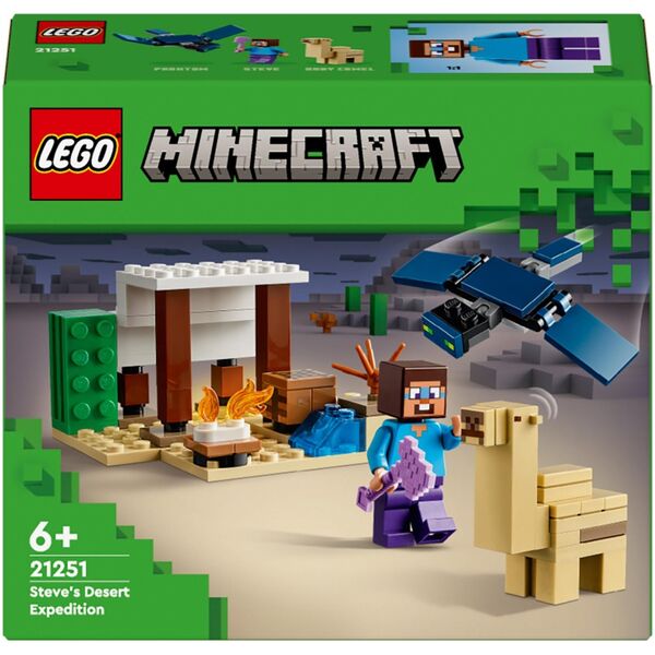 LEGO Minecraft Pustynna wyprawa Steve’a (21251)