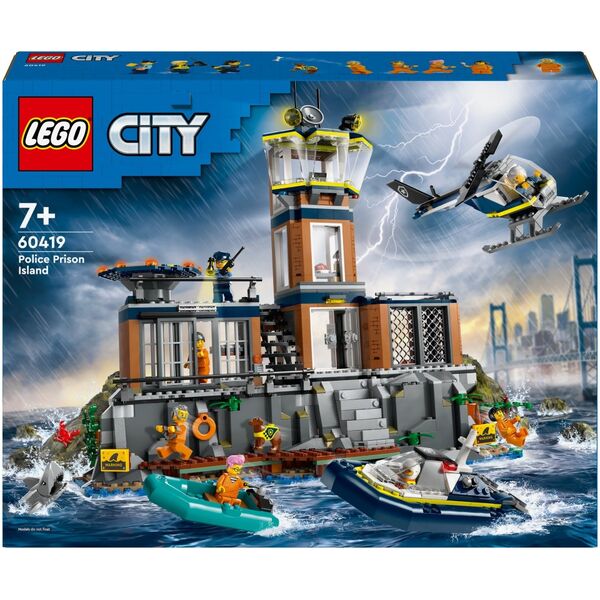LEGO City Policja z Więziennej Wyspy (60419)