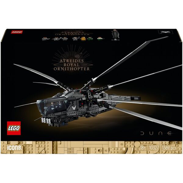 LEGO Icons Diuna — Atreides Royal Ornithopter (10327)