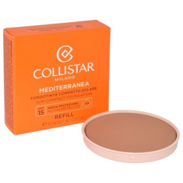 Collistar COLLISTAR MEDITERRANEA SUN COMPACT FOUNDATION SPF15 01 ELBA Refill 10,5g