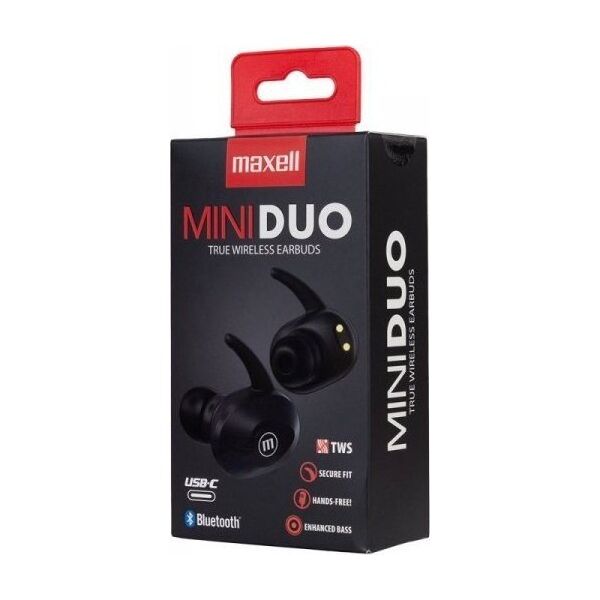 Słuchawki Maxell Mini Duo czarne