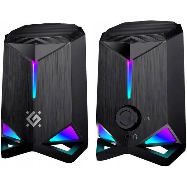 Głośnik Defender Głośniki Defender GRAVITY 2.0 6W USB podświetlenie LED RGB