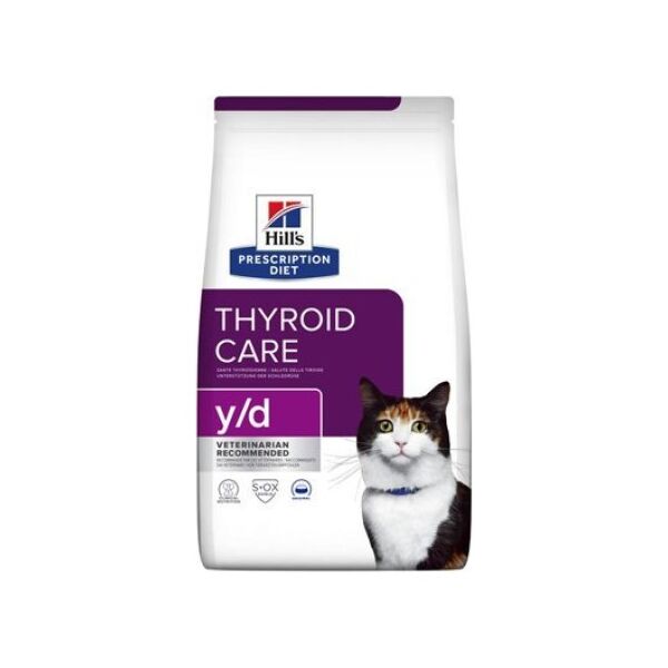 Hills  Thyroid Care y/d - sucha karma dla kota - 3 kg