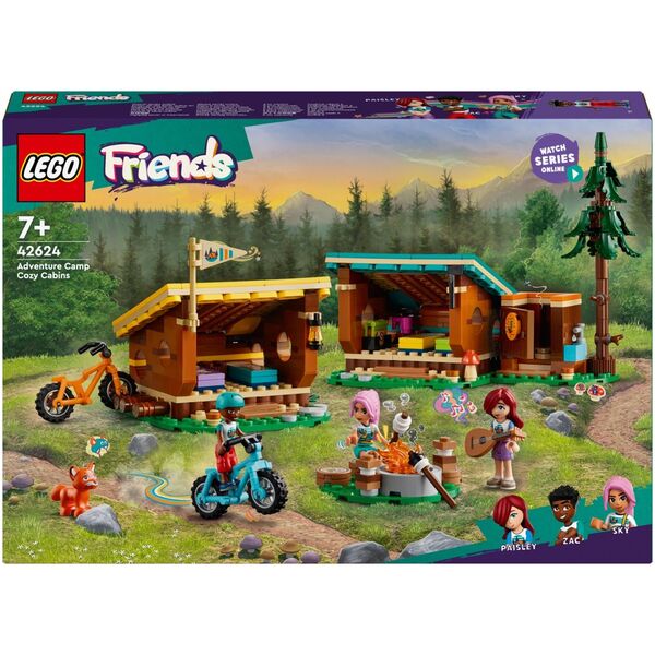 LEGO Friends Przytulne domki na letnim obozie (42624)