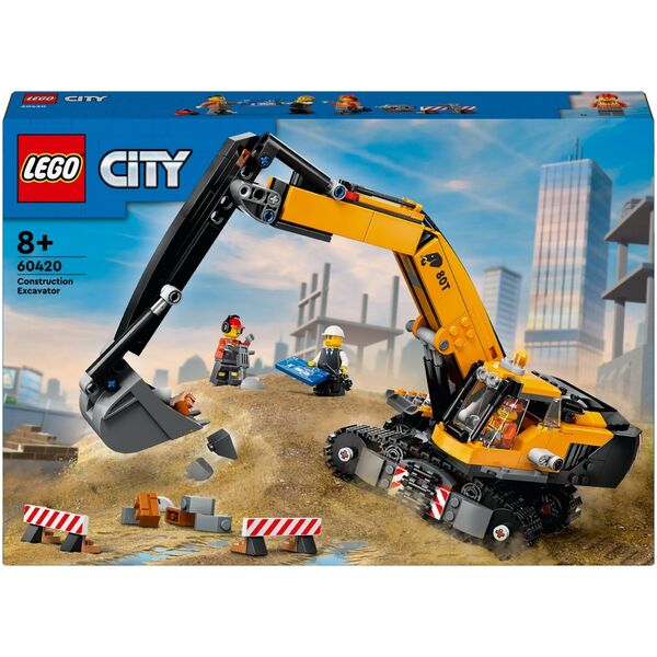 LEGO City Żółta koparka (60420)