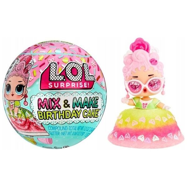 MGA L.O.L. Surprise: Mix & Make Birthday Cake Tots (593140)