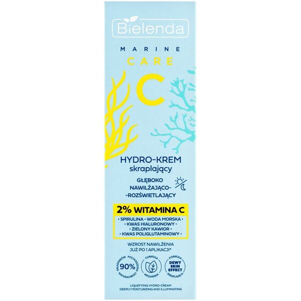 Bielenda Marine Care C hydro-krem skraplający głęboko nawilżająco-rozświetlający 50ml