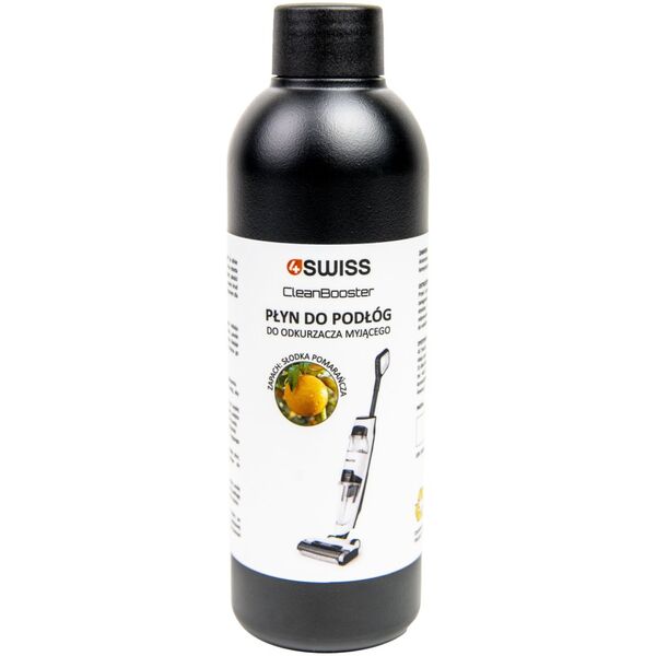 4Swiss Płyn do podłóg do odkurzacza myjącego VC024 Clean Booster - słodka pomarańcza 0,2l