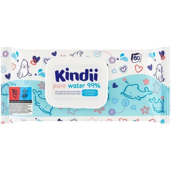Kindii KINDII-CHUSTECZKI A 60SZT PURE WATER 99% HAR02DZ04