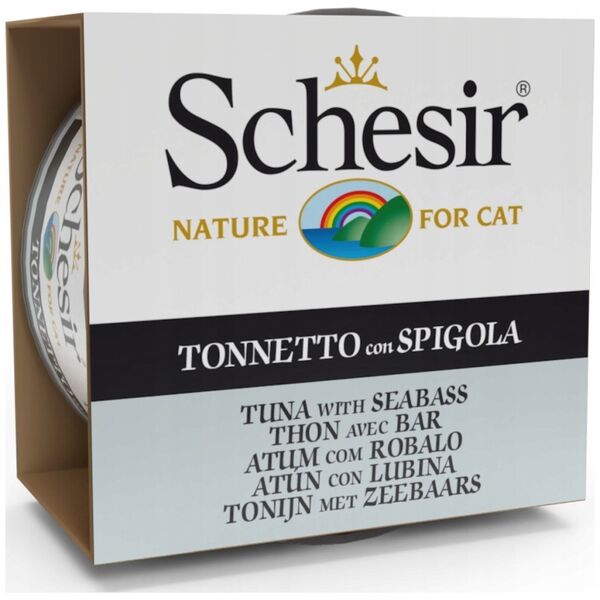 Schesir SCHESIR dla kotów Oceanic Adult w Galarecie Tuńczyk z Bass 85g