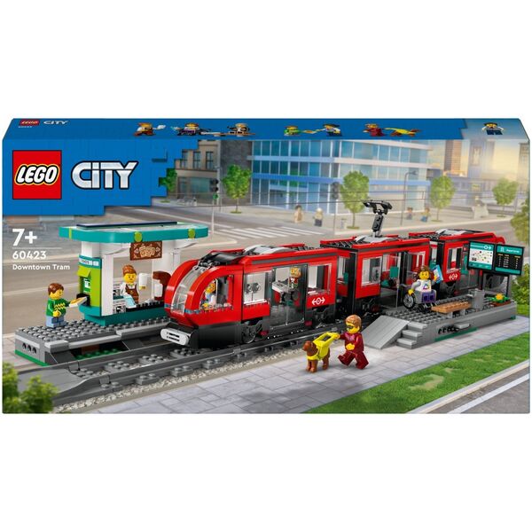 LEGO City Tramwaj miejski ze stacją (60423)