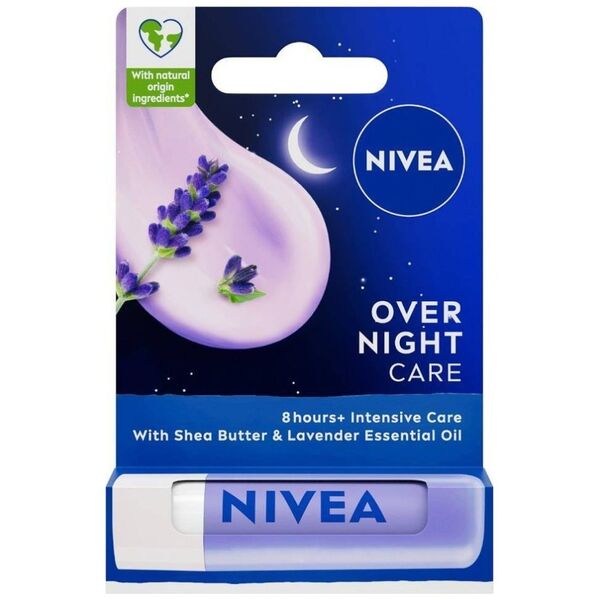 Nivea Nivea Overnight Care pielęgnująca pomadka do ust 4.8g