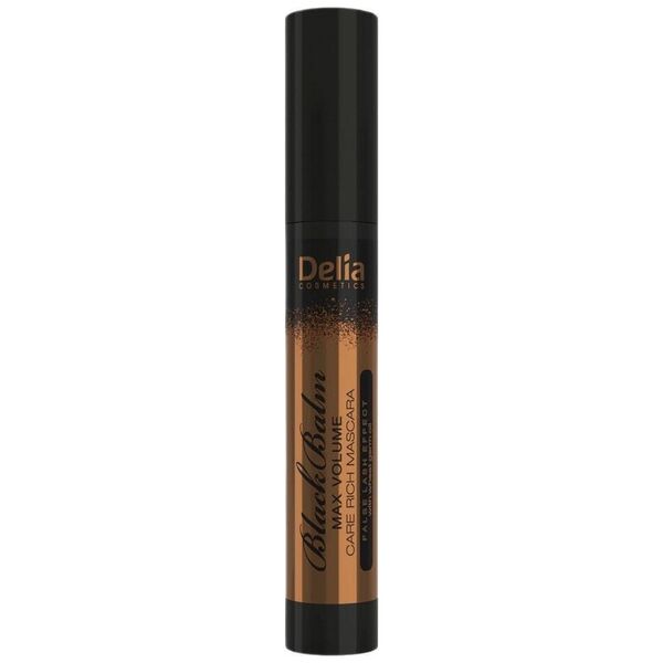 Delia Delia Max Volume Care Rich Black Balm Mascara pielęgnujący tusz do rzęs z odżywczym olejkiem 14ml