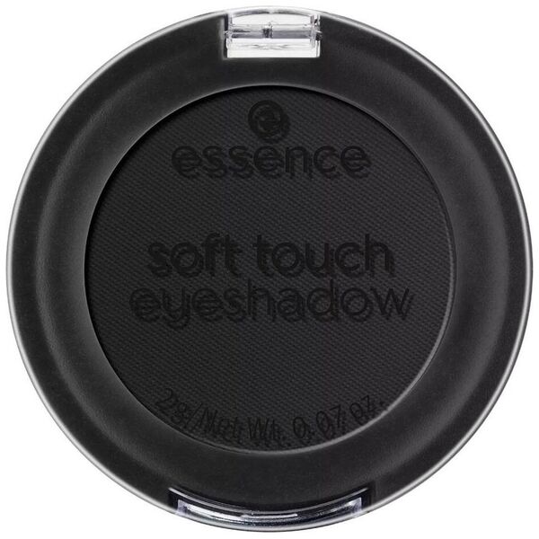 Essence Essence  Soft Touch aksamitny cień do powiek 06 Pitch Black 2g
