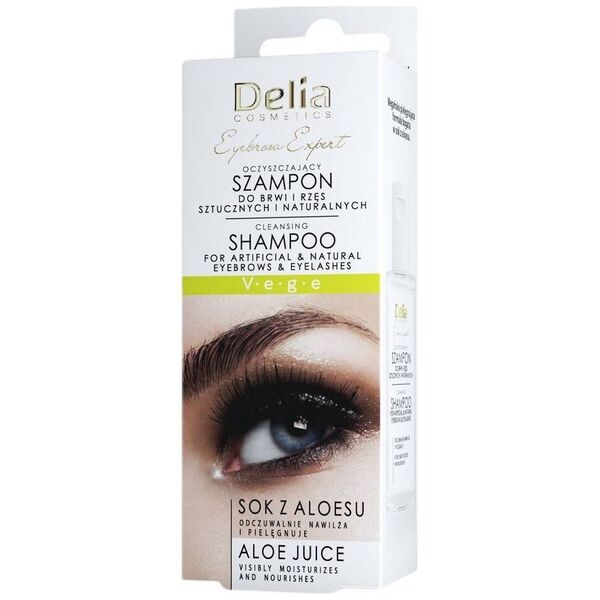 Delia Delia Eyebrow Expert oczyszczający szampon do brwi i rzęs 50ml