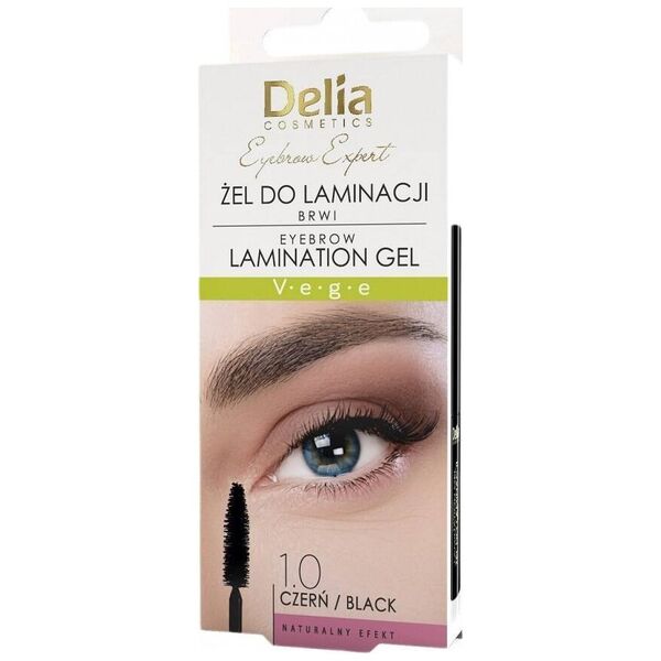Delia Delia Eyebrow Expert żel do laminacji brwi Czerń 4ml