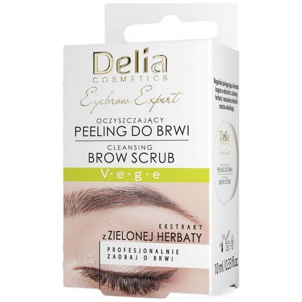 Delia Delia Eyebrow Expert oczyszczający peeling do brwi 10ml