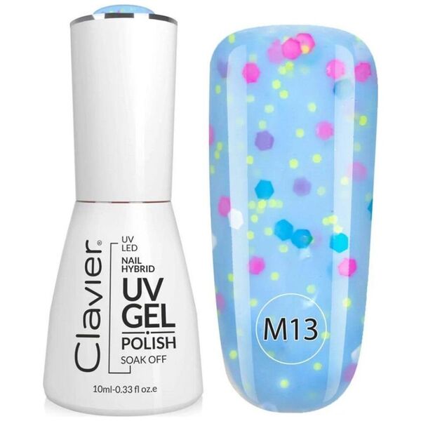 Clavier Luxury Multi Flavours lakier hybrydowy do paznokci M13 Huckleberry 10ml