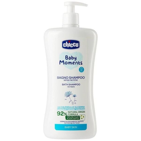 Chicco Baby Moments szampon do mycia ciała i włosów 0m+ 750ml