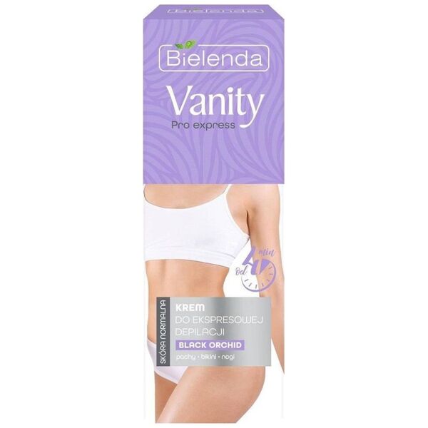 Bielenda Bielenda Vanity Pro Express krem do ekspresowej depilacji skóry normalnej Black Orchid 75ml