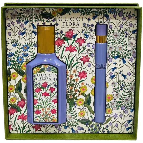 Gucci GUCCI SET (FLORA GORGEOUS MAGNOLIA (W) EDP/S 50ML + TRAVEL SPRAY 10ML)
