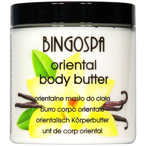 BingoSpa Orientalne masło do ciała o zapachu wanilii 250g