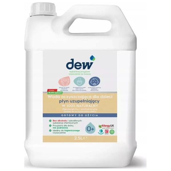 . Dew Child Care Woda oczyszczająca dla dzieci 2,5 l