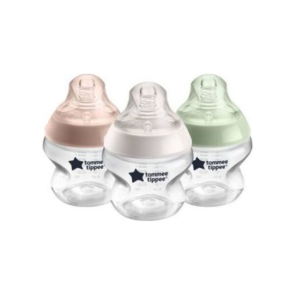Tommee Tippee 227188 BUTELKA 3 X 150 ML CLOSER 3-KOLOR 0+